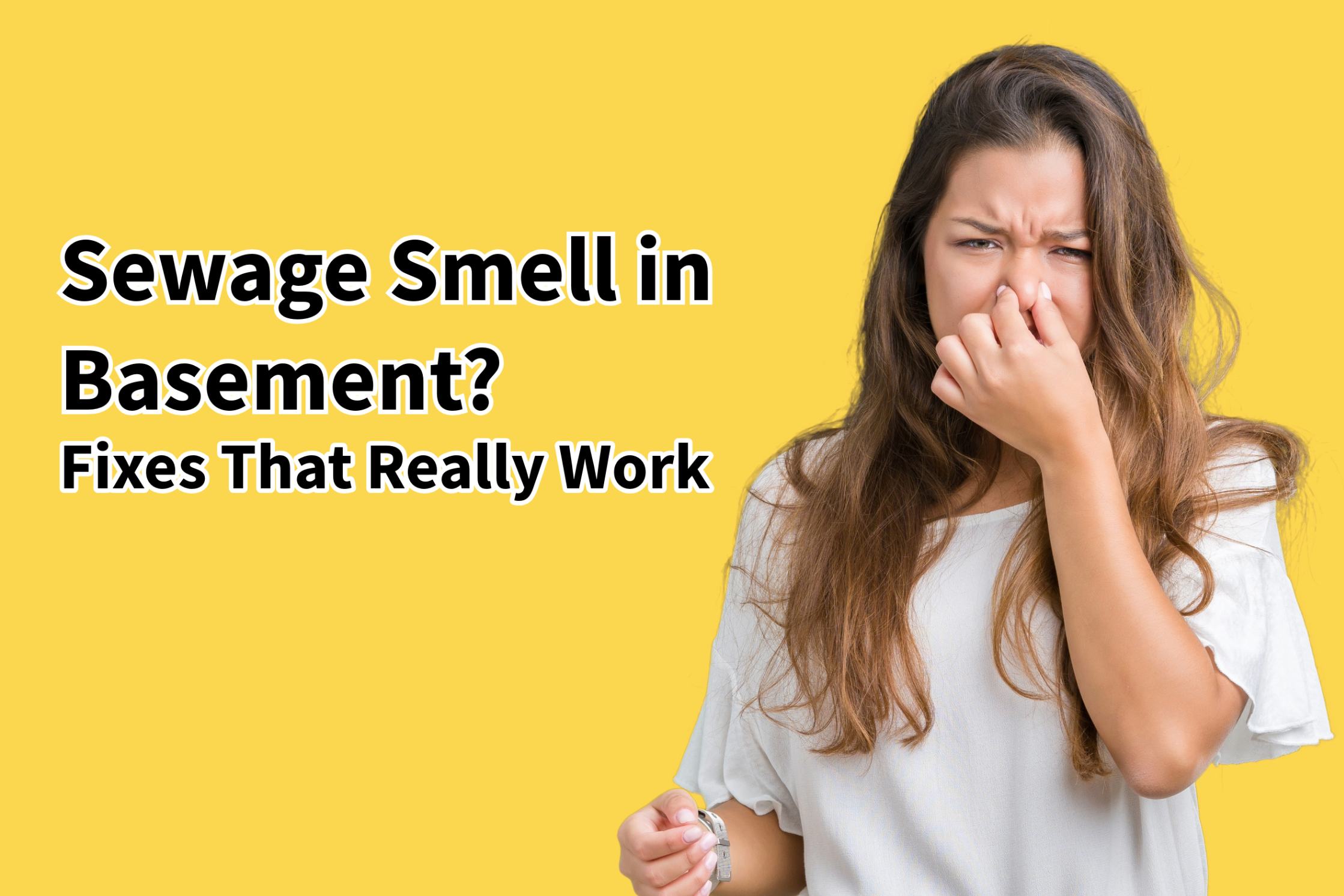 Kettering, Ohio plumbing blog on how to address sewage smells in your basement.