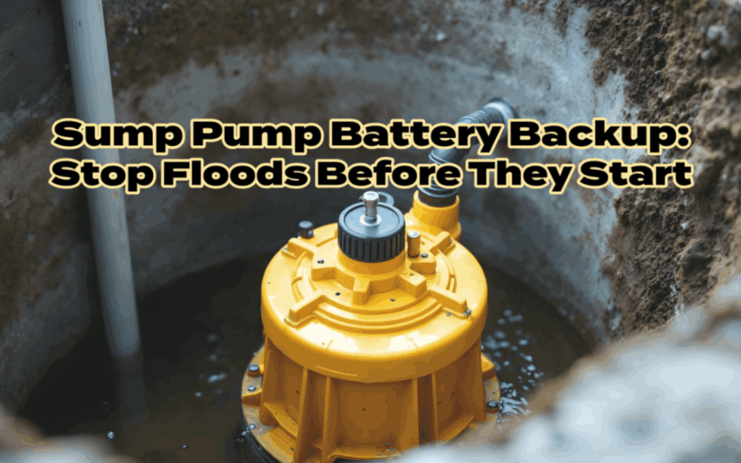 Sump Pump Battery Backup: Stop Floods Before They Start 